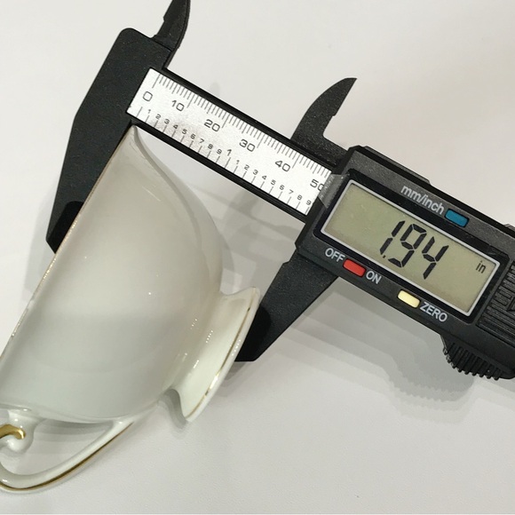 Vintage West Germany Alka Kunst Kronach Bavaria Teacup Gold Gilt Cobalt Blue - Picture 12 of 12